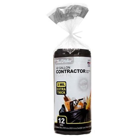 Berry Plastics Berry Plastics 144873 42 gal True Value Contractor Trash Bag - 12 Per Case 144873